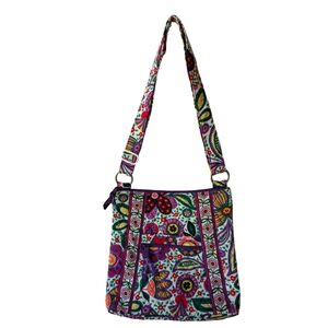 Vera Bradley Floral Cotton Hipster  Crossbody